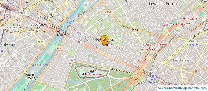 localisation de l'entreprise TACTILE à NEUILLY-SUR-SEINE
