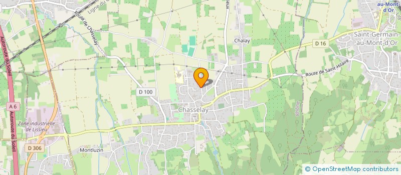 localisation de l'entreprise TACTIQUE SARL  CHASSELAY