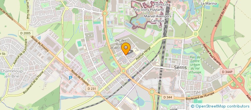 localisation de l'entreprise TACTIVOX  CHESSY