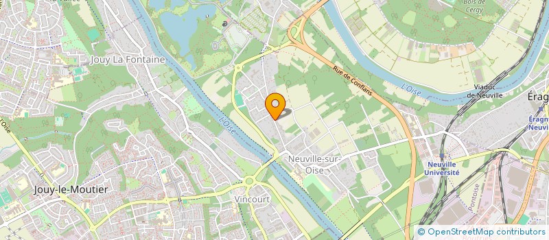 localisation de l'entreprise TACTIX  NEUVILLE-SUR-OISE