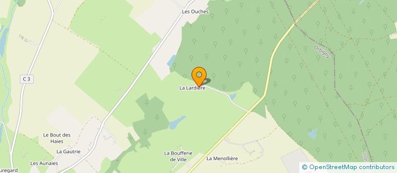 localisation de l'entreprise TACTYS  ORBIGNY