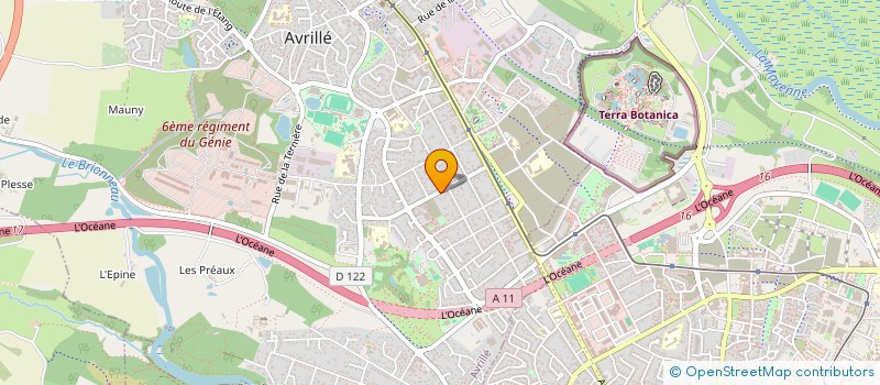 localisation de l'entreprise TAD  AVRILLE