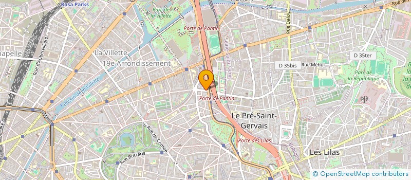 localisation de l'entreprise TAD AMIRA  PARIS