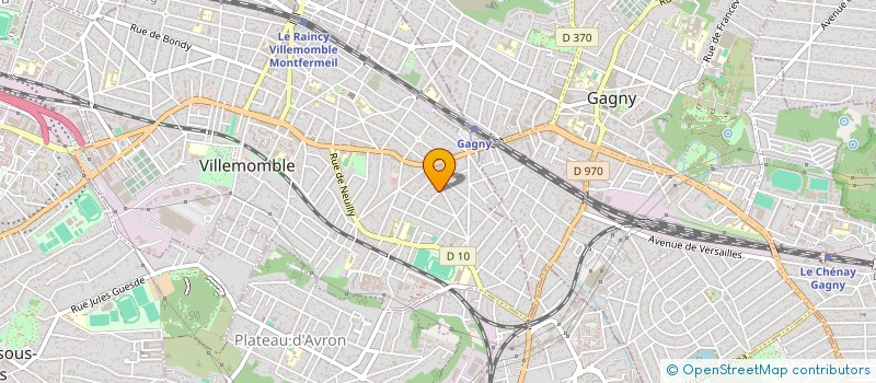 localisation de l'entreprise TAD FRET à VILLEMOMBLE