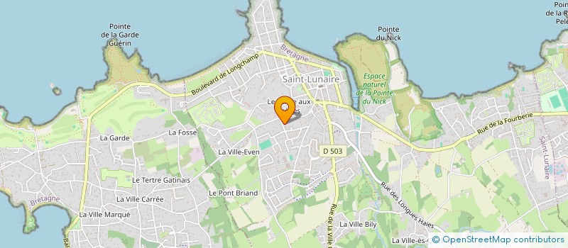 localisation de l'entreprise TAD HA MAB  SAINT-LUNAIRE