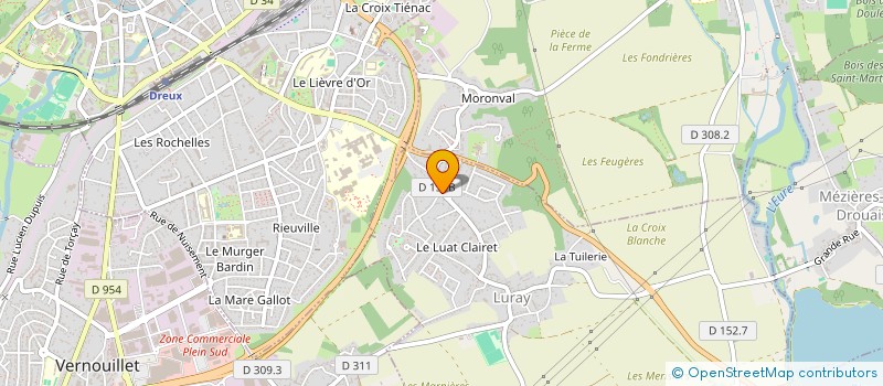localisation de l'entreprise TADA à LURAY