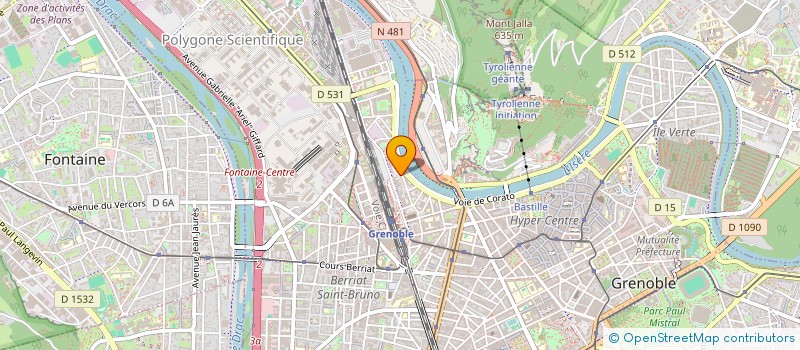 localisation de l'entreprise TADA! CONSEIL à GRENOBLE