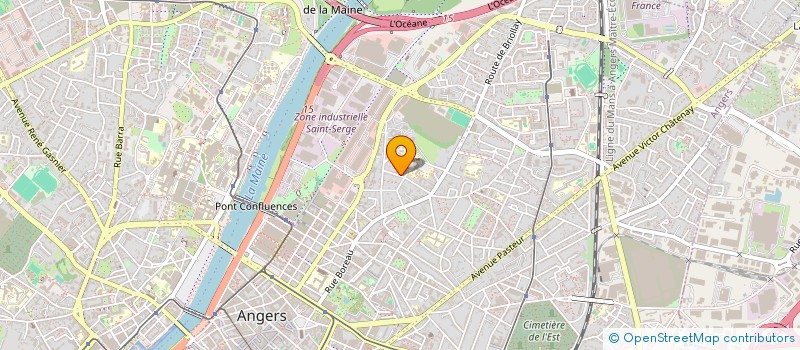 localisation de l'entreprise TADA STUDIO  ANGERS