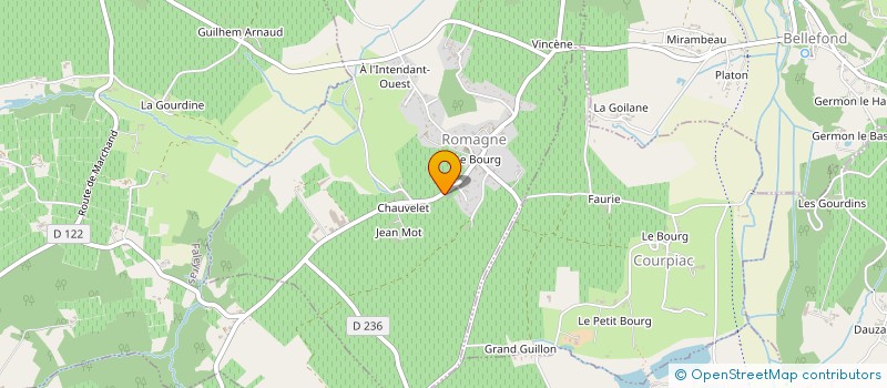 localisation de l'entreprise TADAIMA  ROMAGNE