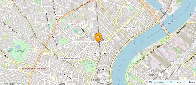 localisation de l'entreprise TADAM  BORDEAUX