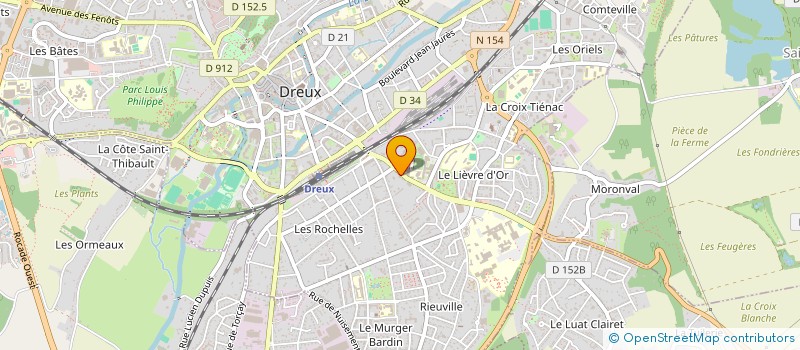 localisation de l'entreprise TADAM à DREUX