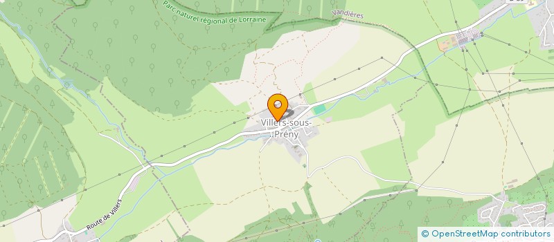 localisation de l'entreprise TADAMY  VILLERS-SOUS-PRENY