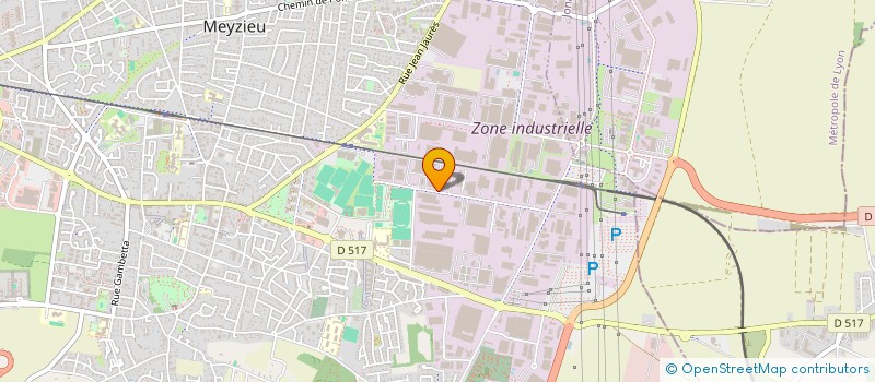 localisation de l'entreprise TADAR SA  MEYZIEU