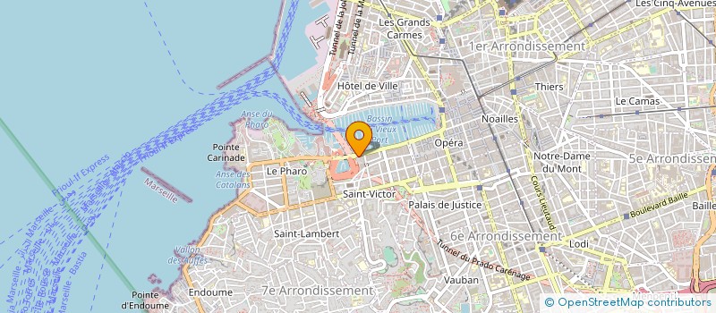 localisation de l'entreprise TADDART  MARSEILLE