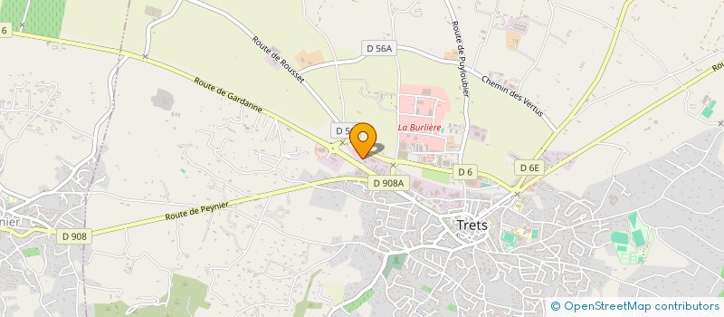 localisation de l'entreprise TADDART IHATOUSSENE à TRETS