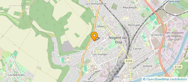 localisation de l'entreprise TADDARTE  NOGENT-SUR-OISE