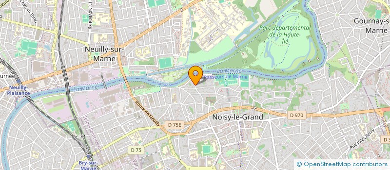 localisation de l'entreprise TADDEO SCI à NOISY LE GRAND