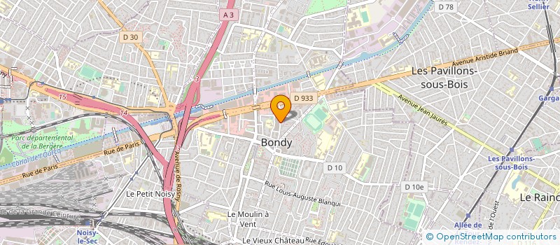 localisation de l'entreprise TADDUKLI TAOURIRT MOKRANE  BONDY