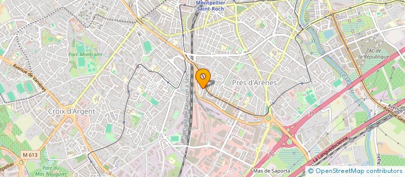 localisation de l'entreprise TADELAKT BTP à MONTPELLIER