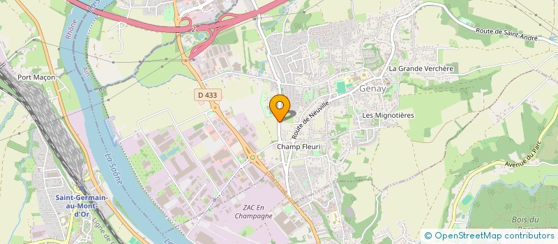 localisation de l'entreprise TADELLE  GENAY