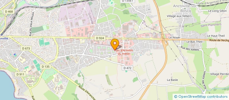 localisation de l'entreprise TADELLE  GRANVILLE