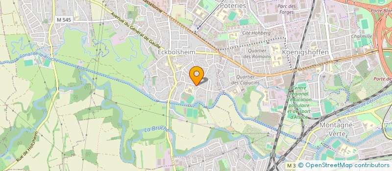 localisation de l'entreprise TADEM  ECKBOLSHEIM