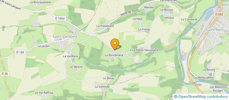 localisation de l'entreprise TADEN  SAINT-LAMBERT