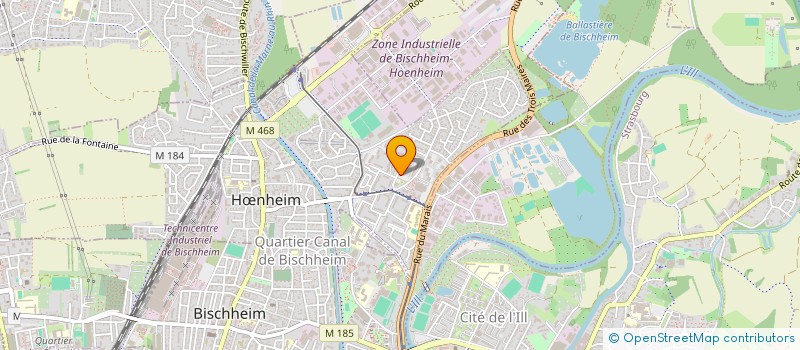 localisation de l'entreprise TADEV'CO à HŒNHEIM