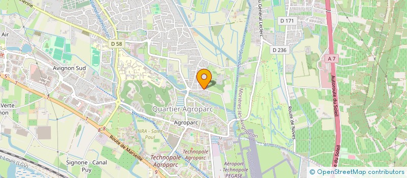 localisation de l'entreprise TADILI FARISS 01  AVIGNON