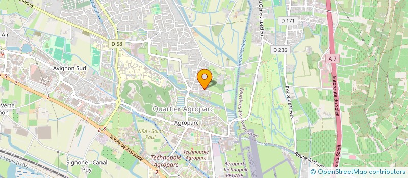 localisation de l'entreprise TADILI FARISS 02  AVIGNON