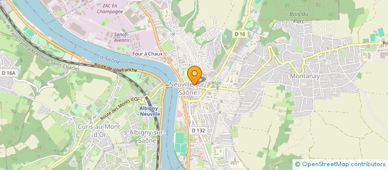 localisation de l'entreprise TADIMA SARL à NEUVILLE-SUR-SAONE