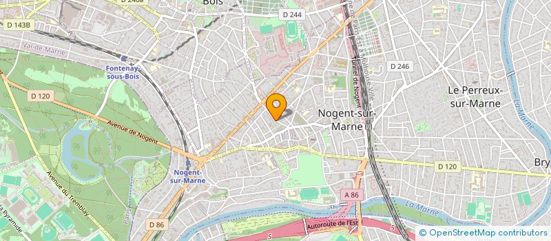 localisation de l'entreprise TADJ  NOGENT-SUR-MARNE