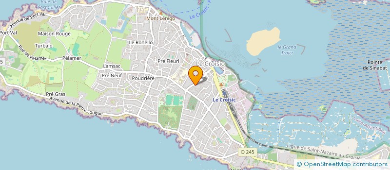 localisation de l'entreprise TADORNA LOISIRS  LE CROISIC