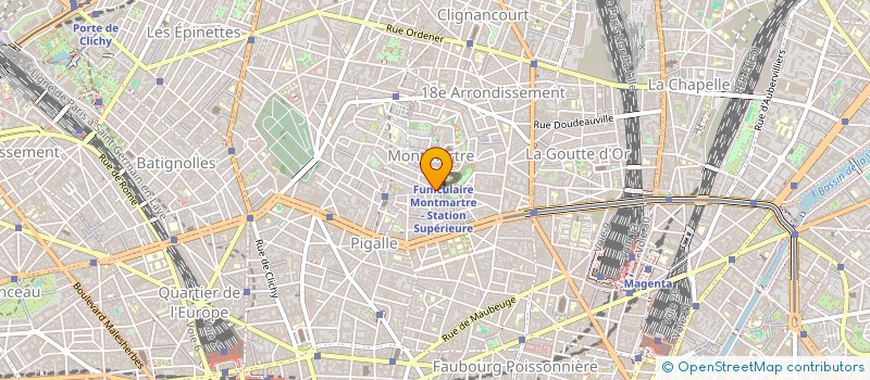 localisation de l'entreprise TADOVI à PARIS