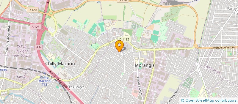 localisation de l'entreprise TADROS IMMO à MORANGIS