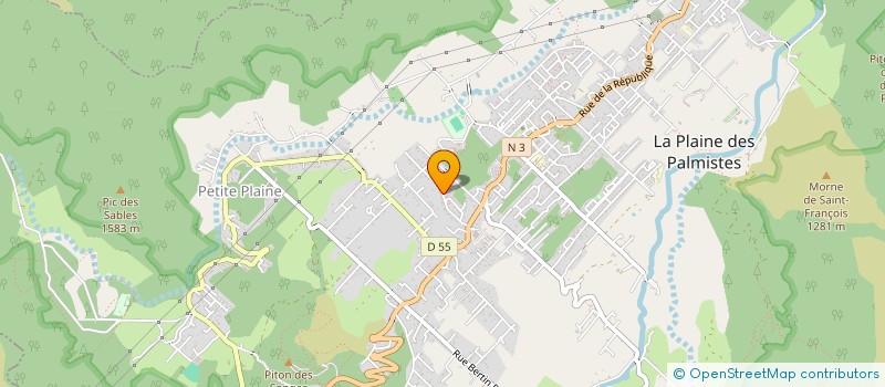 localisation de l'entreprise TADYL  LA PLAINE-DES-PALMISTES