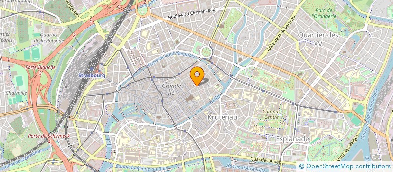localisation de l'entreprise TADZIO  STRASBOURG