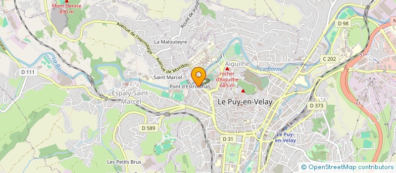 localisation de l'entreprise TAE KWON DO CLUB à LE PUY-EN-VELAY