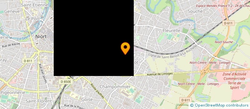 localisation de l'entreprise TAE KWON DO CLUB NIORTAIS  NIORT