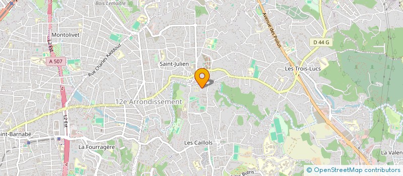 localisation de l'entreprise TAE KWON DO HAGAKURE à MARSEILLE
