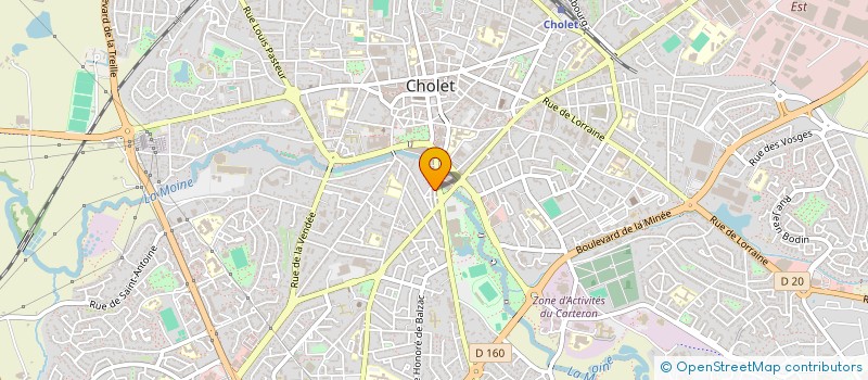 localisation de l'entreprise TAE KWONDO CLUB DU CHOLETAIS à CHOLET