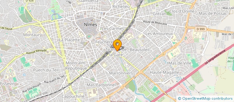 localisation de l'entreprise TAEKWON-DO ITF FRANCE  NIMES