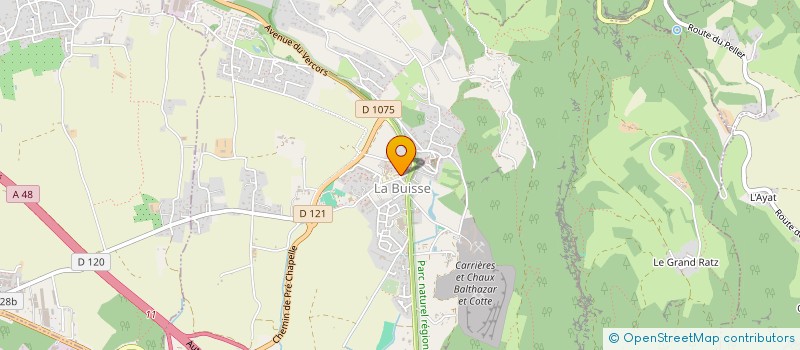 localisation de l'entreprise TAEKWONDO ALBENC  LA BUISSE