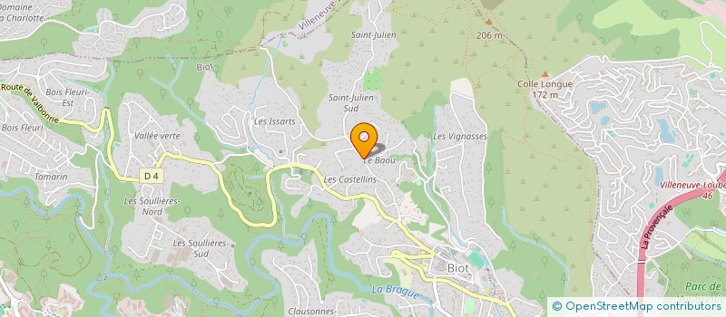 localisation de l'entreprise TAEKWONDO BIOT  BIOT