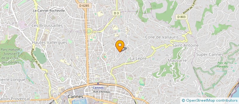 localisation de l'entreprise TAEKWONDO CANNES ACADEMIE  CANNES