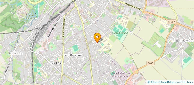 localisation de l'entreprise TAEKWONDO CLUB ARRAS à ARRAS