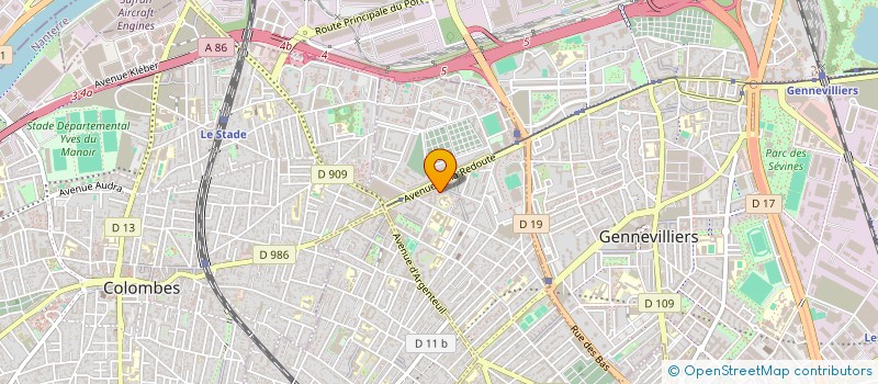 localisation de l'entreprise TAEKWONDO CLUB ASNIERES  ELITE  ASNIERES-SUR-SEINE