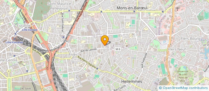 localisation de l'entreprise TAEKWONDO CLUB DE FIVES à LILLE