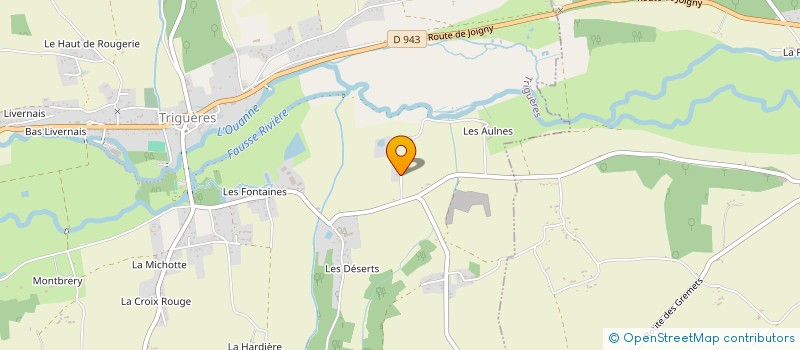 localisation de l'entreprise TAEKWONDO CLUB DE L' OUANNE à TRIGUERES