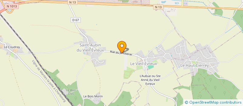 localisation de l'entreprise TAEKWONDO CLUB DU VIEIL EVREUX  LE VIEIL-EVREUX